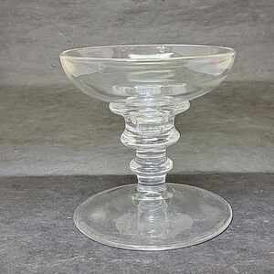 Vintage 1940's Cambridge Glass Clear Candleholder